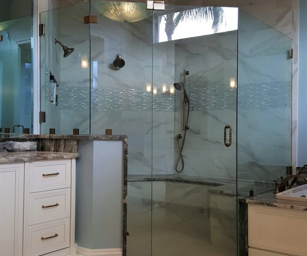 Corner Glass Shower