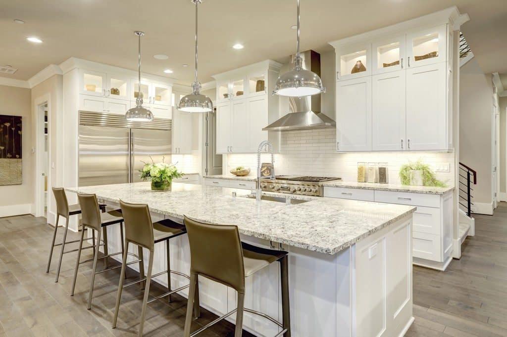 Kitchen Counter And Cabinet Finish Combinations - Royal Palm Closet