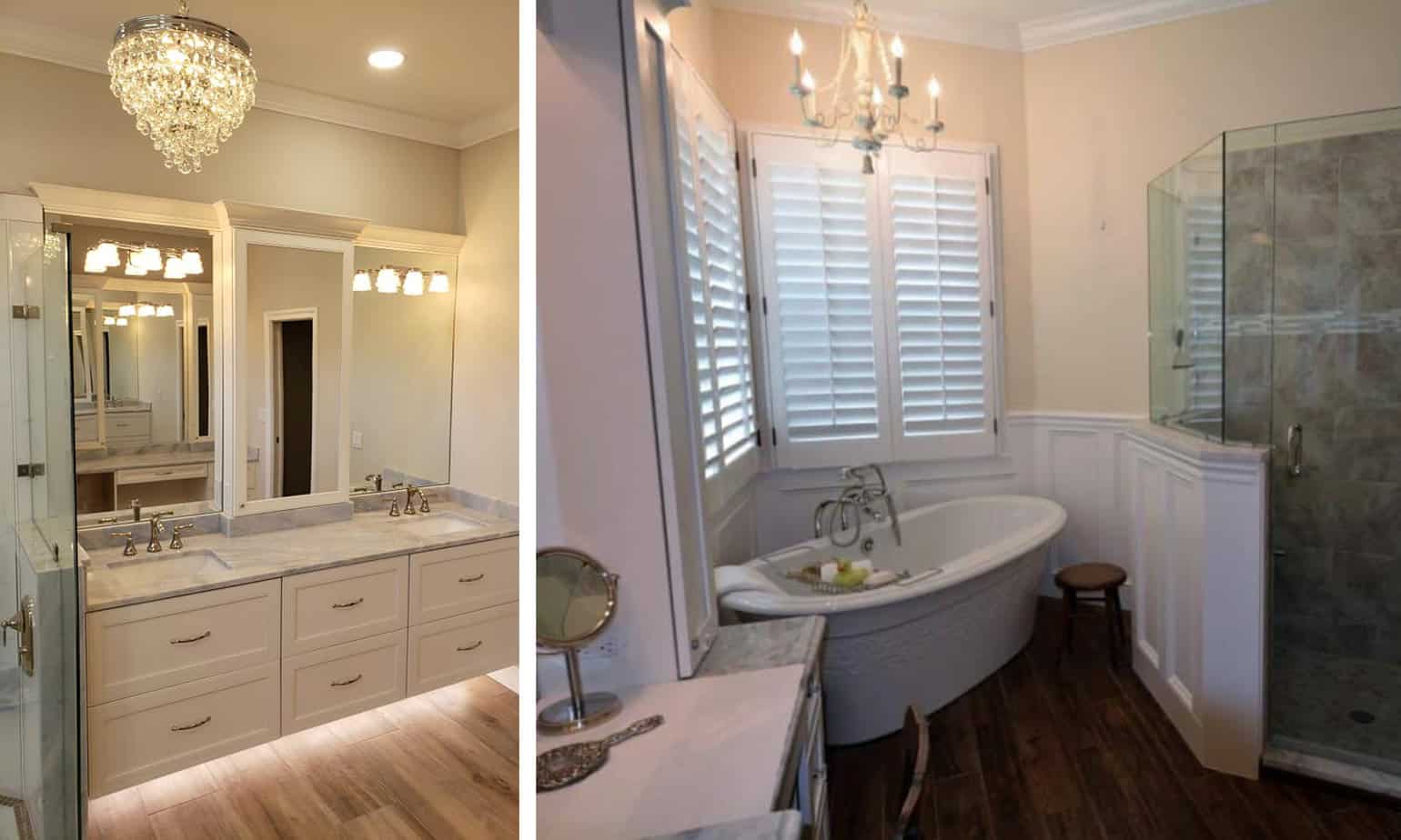 Bathroom Remodel Southwest Florida - Lighting Fixtures