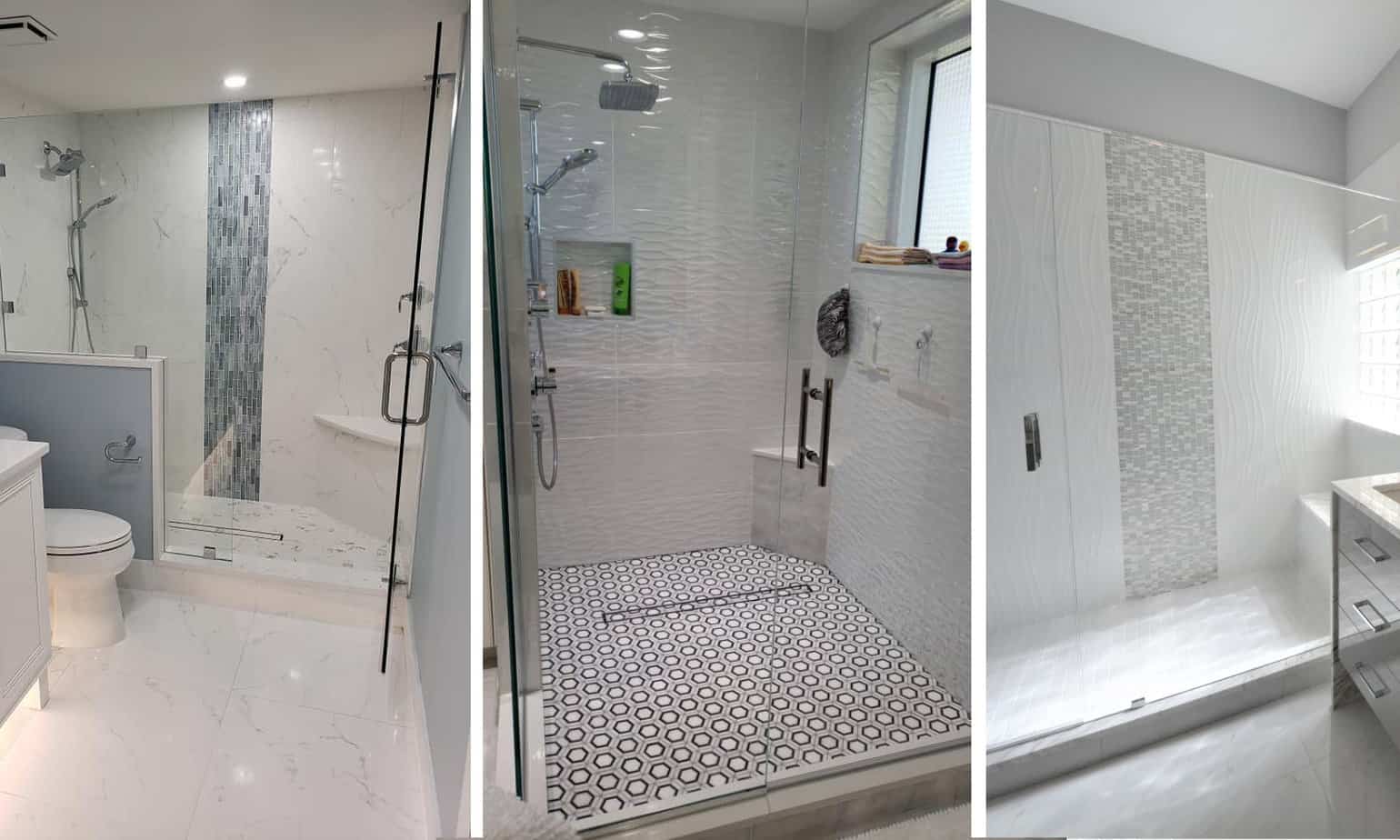 Bathroom Remodel Southwest Florida - Shower Tiles